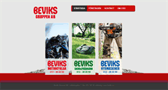 Desktop Screenshot of beviks.se